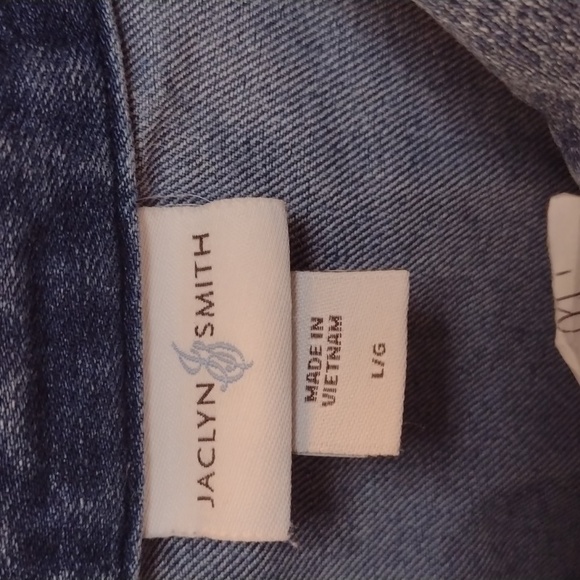 Jaclyn&Smith Jean Jacket Size L/G - Picture 4 of 8